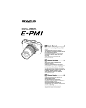 Olympus E-PM1 Basic Manual
