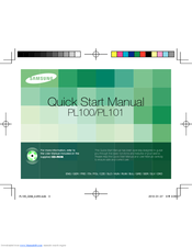 Samsung PL101 Quick Start Manual