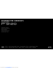 Eton Porsche Design Audio P'9120 Instruction Manual