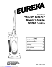 Eureka SC780 Series Owner's Manual