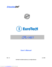 Eurotech CPU-1461 User Manual