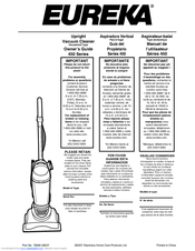 Eureka 450 Series Owner's Manual