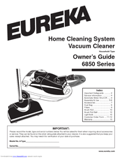 Eureka 6850 Series Owner's Manual
