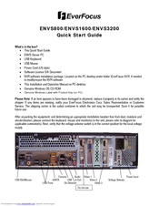 EverFocus Nevio ENVS3200 Quick Start Manual