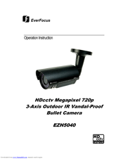 EverFocus EZH5040 Operation Instruction Manual