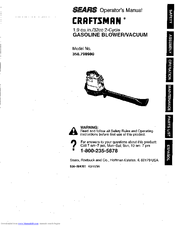 Craftsman 358.798980 Operator's Manual