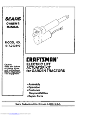 Craftsman 917.242440 Owner's Manual