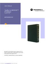 Motorola MOSCAD User Manual