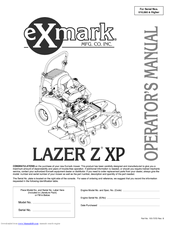 Exmark Lazer Z XP LZ27DD724 Operator's Manual
