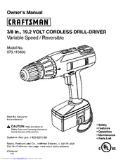 Craftsman 973.113400 Owner's Manual