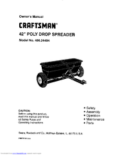Craftsman 486.24494 Owner's Manual