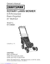 Craftsman 917.378933 Owner's Manual
