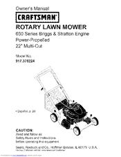 Craftsman 917.376224 Owner's Manual