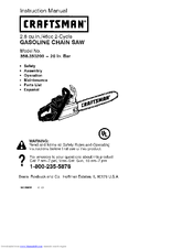 Craftsman 358.350200 Instruction Manual