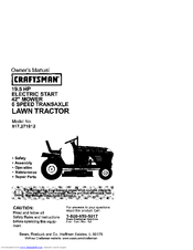 Craftsman 917.271812 Owner's Manual