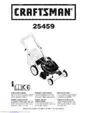 Craftsman 25459 Instruction Manual