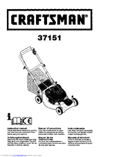 Craftsman 37151 Instruction Manual