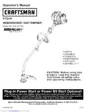 Craftsman 316.791150 Operator's Manual