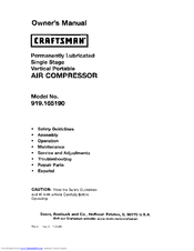 Craftsman 919.165190 Owner's Manual