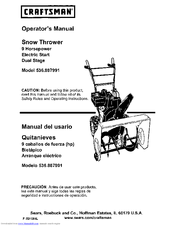 Craftsman 536.887991 Operator's Manual