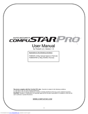 CompuSTAR P2WSSR User Manual