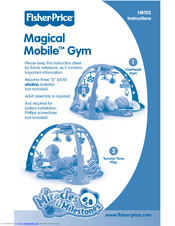 Fisher-Price Magical Mobile H8102 Instructions Manual