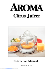 Aroma ACJ-181 Instruction Manual