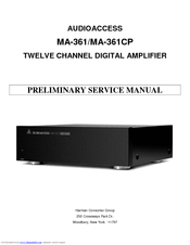 Audioaccess MA-361CP Service Service Manual