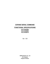 Sanyo PLC-XK3010 - 3000 Lumens Manual