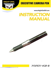 Night Owl NOPEN-4GB-B Instruction Manual