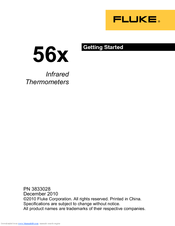 Fluke 56X Getting Started Manual