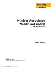 Fluke Nuclear Associates 76-908 User Manual