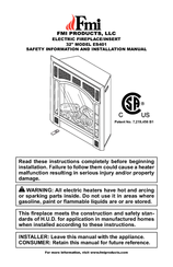 FMI ES401 Owners Manual And Installation Manual