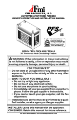 FMI FGPN-LS Owners Manual And Installation Manual