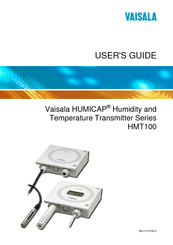 Vaisala HUMICAP HMT100 User Manual