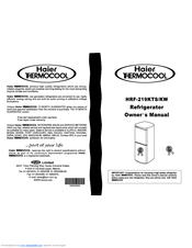 Haier HRF-219KW User Manual
