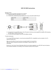 Nady Systems SDP-20 Instructions