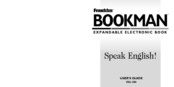 Franklin Bookman ESL-580 User Manual