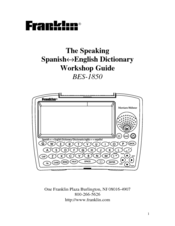 Franklin BES-1850 Workshop Manual
