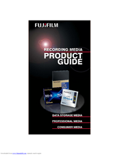 FujiFilm DATA STORAGE MEDIA Product Manual