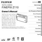 FujiFilm FINEPIX Z110 Owner's Manual