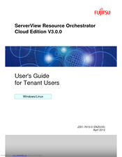 Fujitsu ServerView Resource Orchestrator Cloud Edition V3.0.0 User Manual