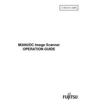 Fujitsu M3092DC Operation Manual