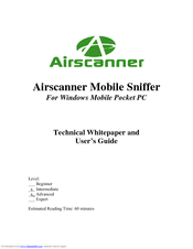 Airscanner Mobile Sniffer User Manual