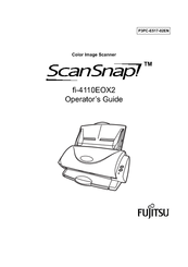 Fujitsu ScanSnap FI-4110EOX2 Operator's Manual