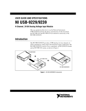 National Instruments NI USB-9239 User Manual