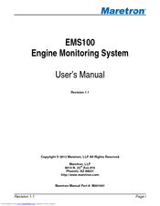 Maretron EMS100 User Manual