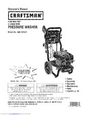 Craftsman 580.752571 Operator's Manual