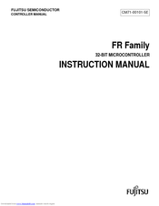 Fujitsu FR Family Instruction Manual