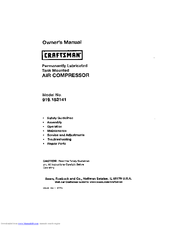 Craftsman 919.152141 Owner's Manual